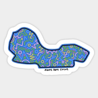 Albert Park Circuit Sticker